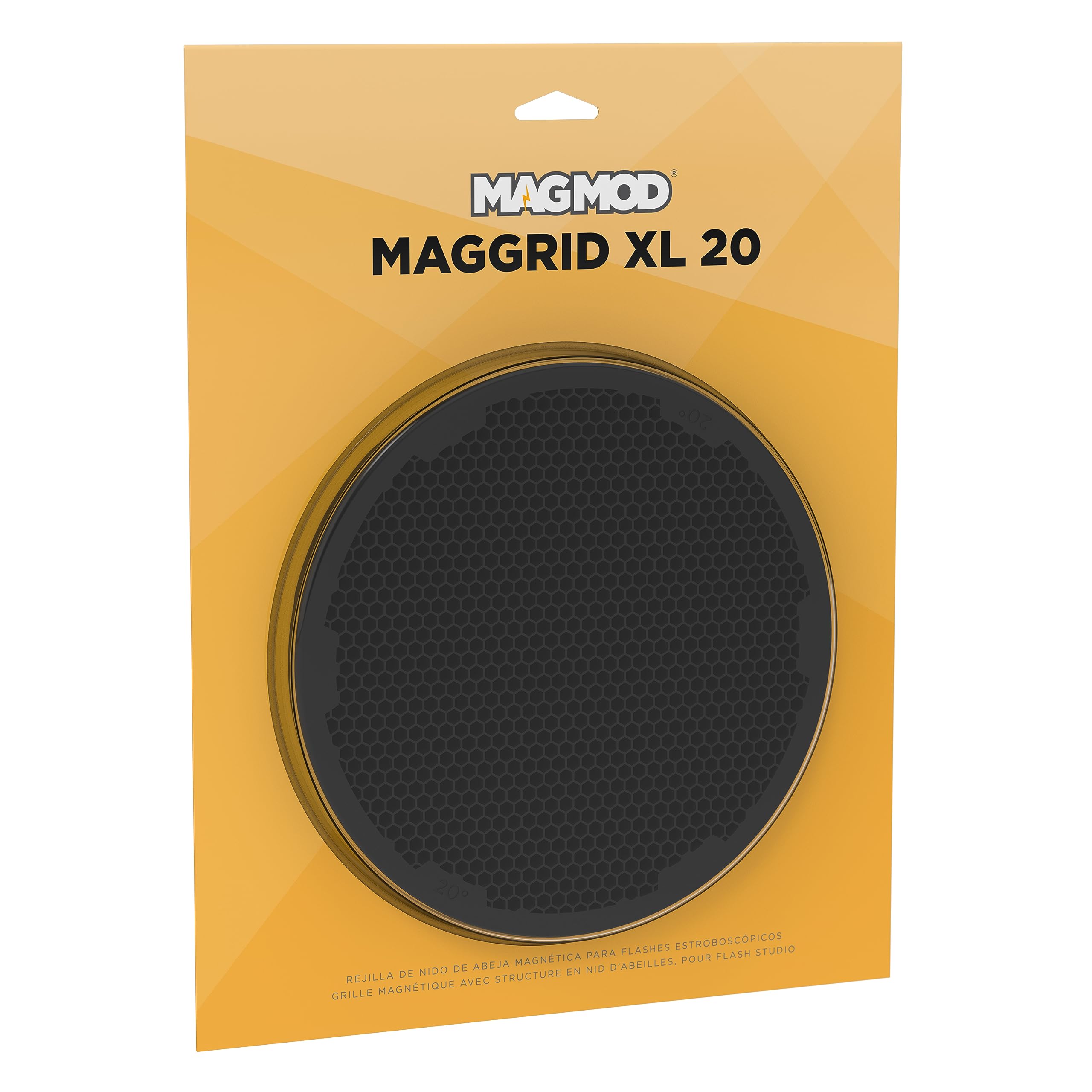 MagMod MagGrid XL 20, Light Modifier, Durable & Easy to Use Magnetic Light Modifier Attachment