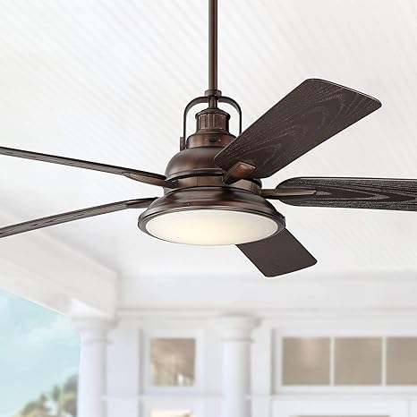 60 Wind And Sea Industrial Outdoor Ceiling Fan With Light Led