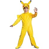 Disguise Pokemon Pikachu Costume Child Pikachu Cosplay Outfit & Headpiece Kids Pokemon Cosplay
