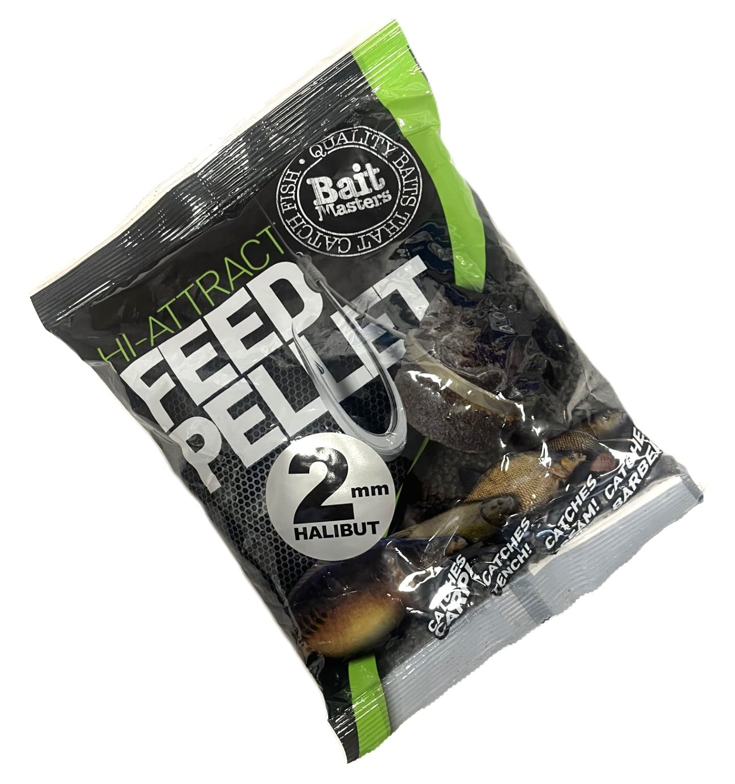 Bait Masters Feed Pellets - Halibut 2mm 500g Fishing Bait