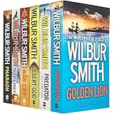 Wilbur Smith Collection 6 Books Set (Golden Lion, Predator, Desert God, War Cry, The Tiger’s Prey, Pharaoh)