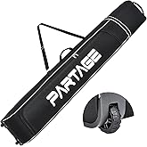 Partage Ski Bag - Ski Bag with Wheels Waterproof Ski Travel Bag Ski Boot Bag 600D Heavy Duty Oxford Fabric - Adjustable Length Up to 200cm Easy to Store and Transport Suitable for Men Women