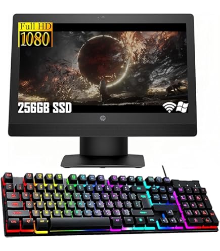 HP ProOne 600 G3 All-in-One Desktop Computer, 21.5 HP ProOne 600 G3 All-in-One Desktop Computer, 21.5