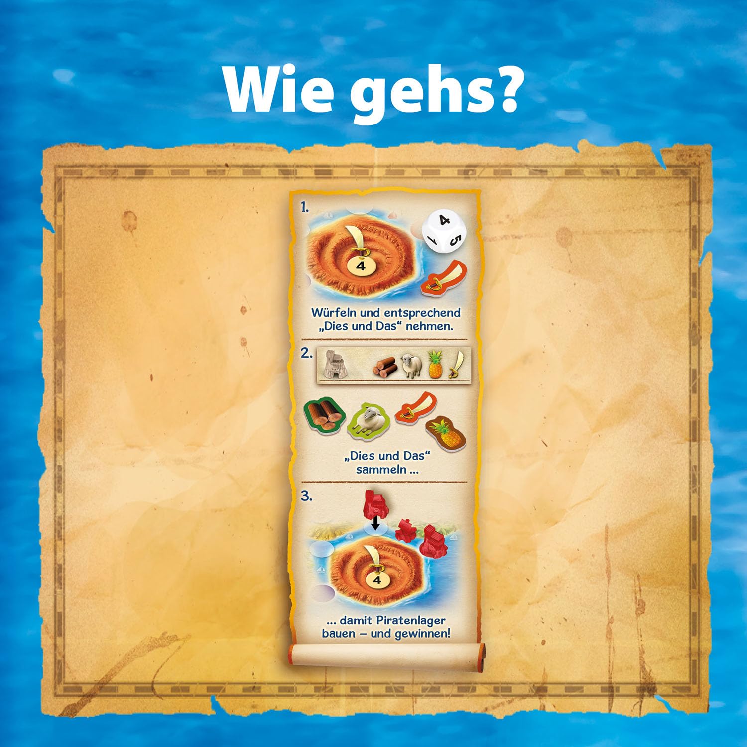 KOSMOS 697495 Catan Junior, Brettspiel für Kinder ab 6 Jahre, Kinderspiel-Variante von Siedler von Catan, Familienspiel für 2-4 Personen ab 6 Jahren 7