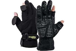 EnergeticSky Waterproof Winter Gloves,3M Thinsulate Ski & Snowboard Gloves for Men and Women,Touchscreen Gloves for Fishing,Photographing,Hunting Outdoor Activities.