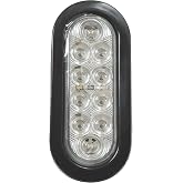 Blazer International C562CRTM 6" LED Oval Stop/Tail/Turn Light, Red