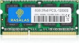 Rasalas 8GB DDR3L 1600MHz PC3-12800 SODIMM Laptop RAM 1.35V CL11 Non-ECC 204 Pin