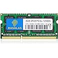 Rasalas 8GB DDR3 PC3L-12800S 8GB 1600 MHz DDR3 SODIMM RAM for Intel AMD Laptop, MacBook Pro Mid 2012, iMac Late 2012/ Early/Late 2013, Late 2012/2013, Retina 5K Display, Mac Mini