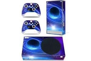 CXWITHY Skin Sticker Protective Vinyl Decal Wrap Cover Compatible with Xbox Series S Console and Controller (Dark Blue)