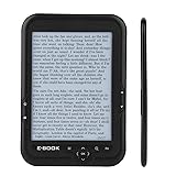 EBOOK Reader EInk 6 Inch 16GB Black for Convenient