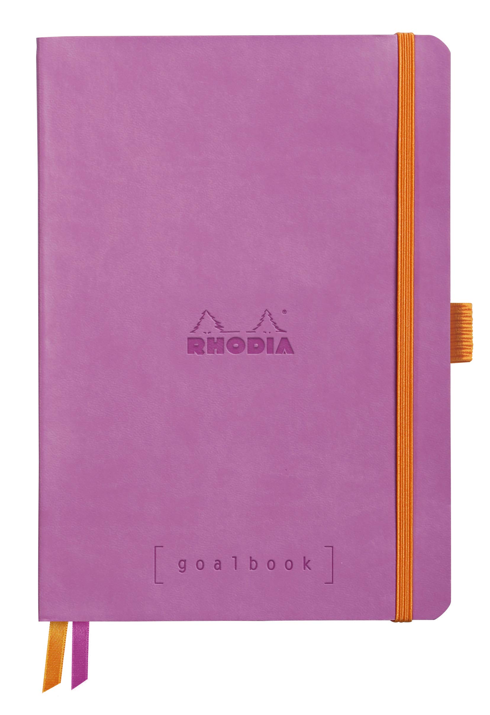 Rhodia Softcover Goal Book, A5 , Dot - Lilac