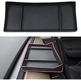 Basenor Tesla Model 3 Model Y Center Console Organizer Behind Screen Storage Box Dashboard Hidden Tray Non-Slip Sunglasses Ho