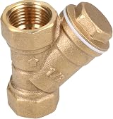 AB Tools 1/2" Inline Y Strainer Debris Filter Brass Stainless Steel WRAS view 4