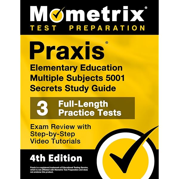 Praxis Core Study Guide 2026-2027 - 5 Full-Length Practice Tests