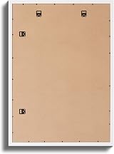 Fabian Clarke London A1 Modern White Picture Frame with A2 Mount view 3