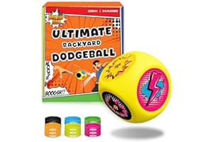 SWOOC Games® - Whomp Ball™ - Ultimate Backyard Dodgeball - Soft Foam Dice - Yard Games, PE Equipment & Team Building - Outdoo