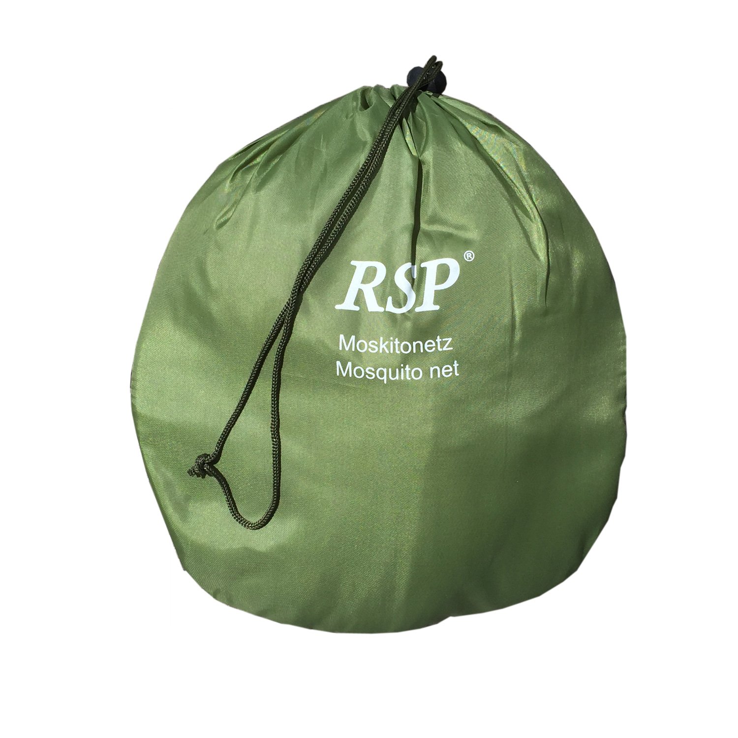 RSP Travel Moquito Net XXL fits Double Beds olive Size:0.60 x 2.5 x 12.5 m