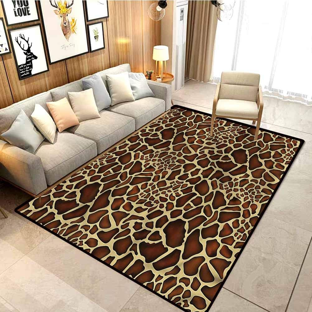 Zambia Living Room Children's Room Carpet Giraffe Skin