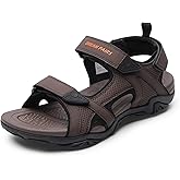 DREAM PAIRS Men's Sandals Hiking Water Beach Sport Outdoor Athletic Arch Support Summer Sandals