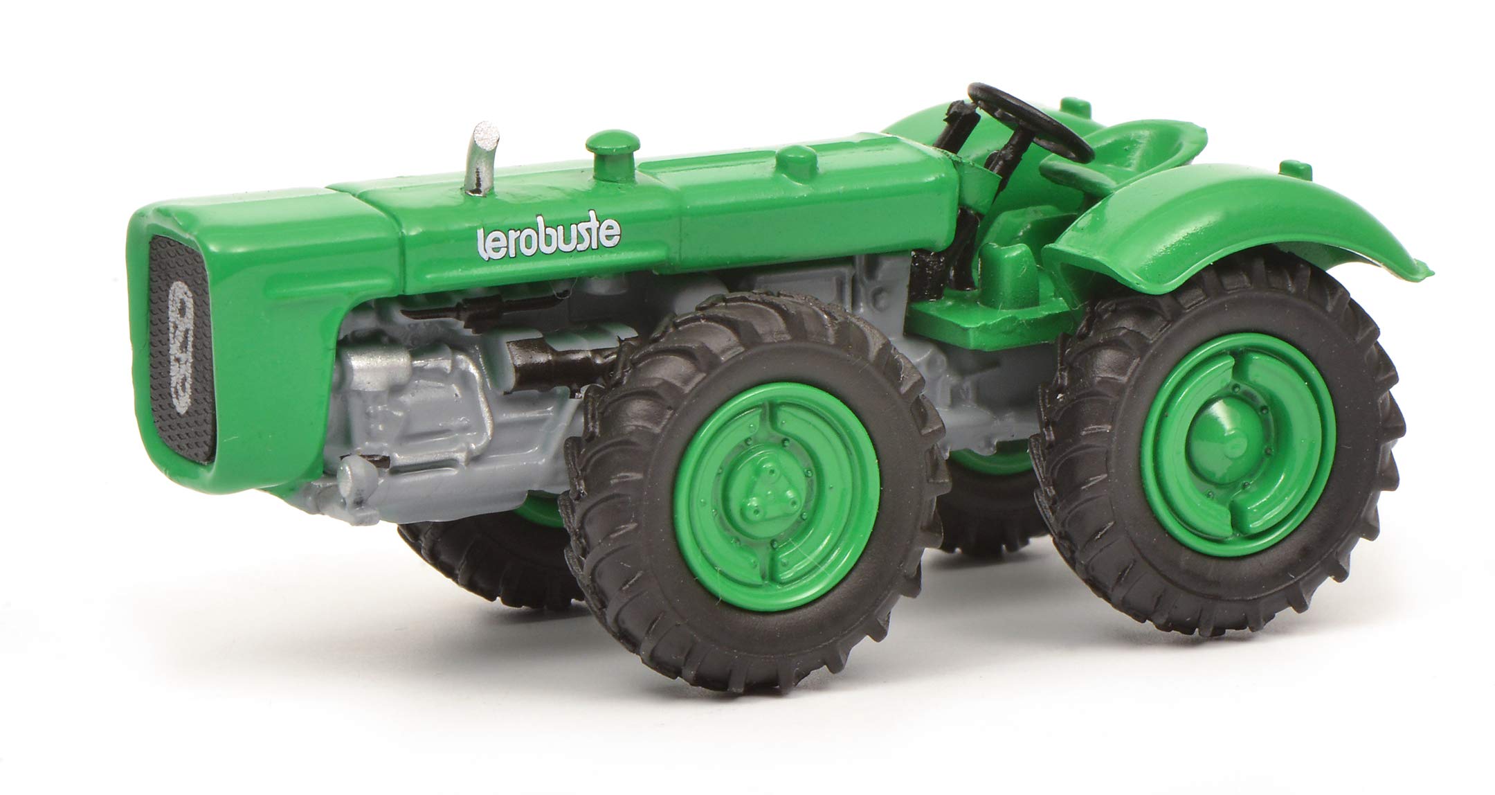 Schuco 452641300, green Dutra D4K, tractor, without cabin, model car, 1:87.
