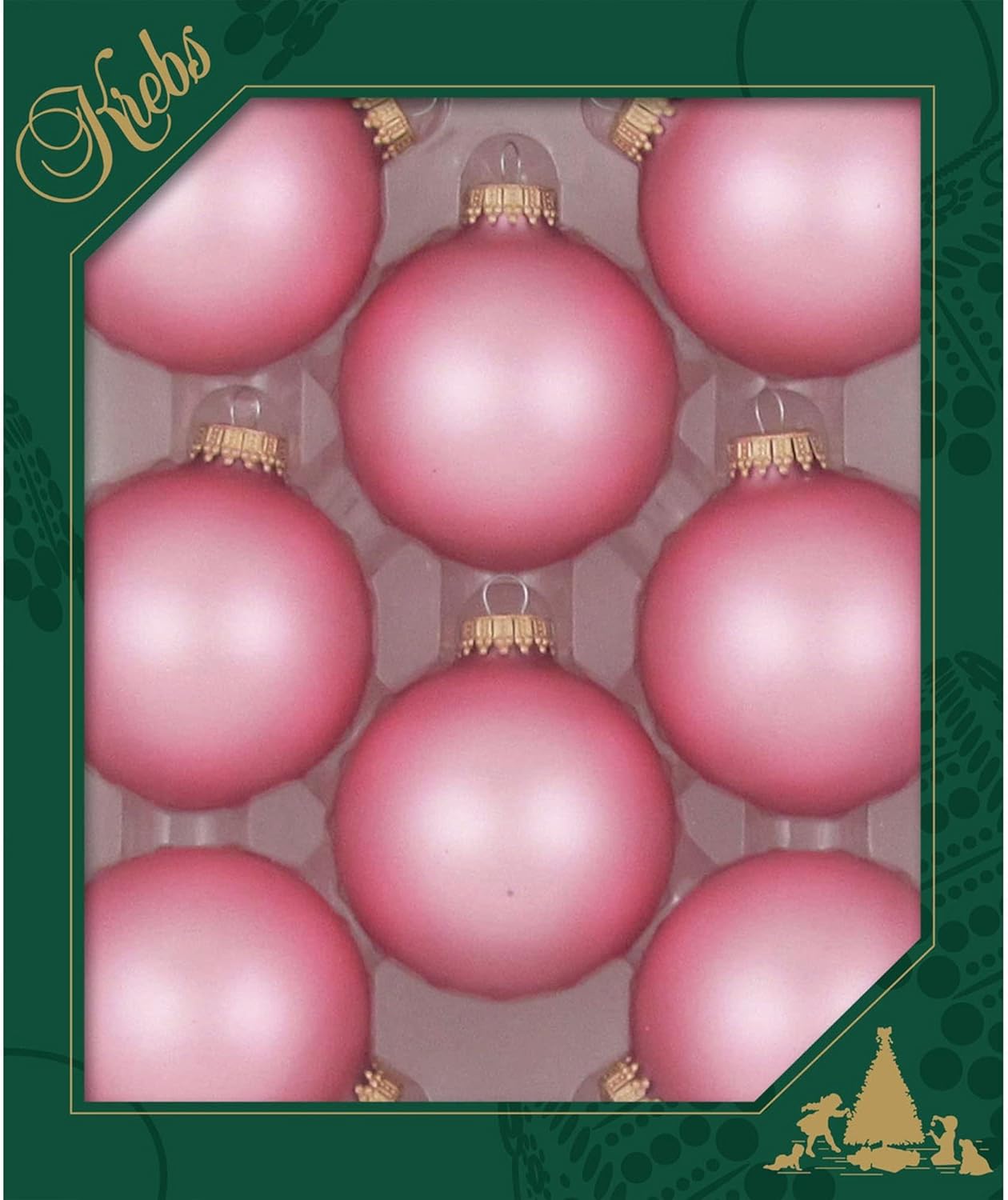 Ornaments - Glass Christmas Tree Ornaments - 67mm / 2.63