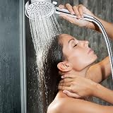 Cobbe Hard Water Filter Shower Head 6 Modes 20-Stage Filtration Chrome view 8