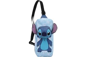 Disney’s Lilo & Stitch Character Crossbody Sling Bag With Adjustable Strap