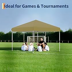 10x10 Pop Up Canopy with One Sidewall - Easy Up