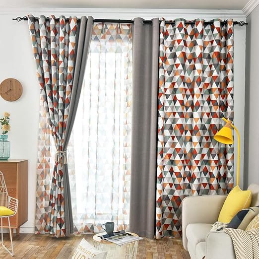 Amazon Com Jarl Home Patio Blackout Curtains For Kids Bedroom