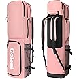 Goloni 4 Sticks Field Hockey Bag with Shoulder Straps,Field Hockey Stick Backpack with Shoe Compartment