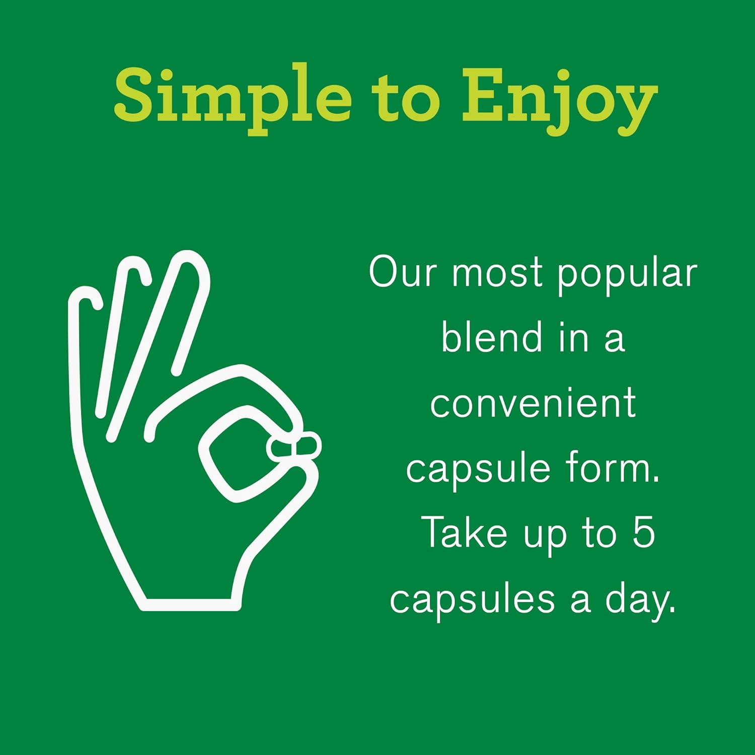 Amazing Grass Green Superfood Capsules: Super Greens with Spirulina, Chlorella, Digestive Enzymes & Probiotics, 150 Capsules : Amazing Grass Green Superfood : Grocery & Gourmet Food