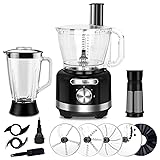 Davivy 16 Cup Food Processor & Blender Combo