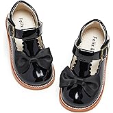 Felix & Flora Toddler Little Girl Mary Jane Dress Shoes - Ballet Flats for Girl Party School Shoes