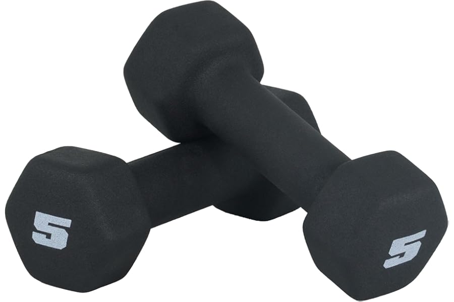 CAP Barbell Neoprene Dumbbell Weights Pairs & Sets | Multiple Colors