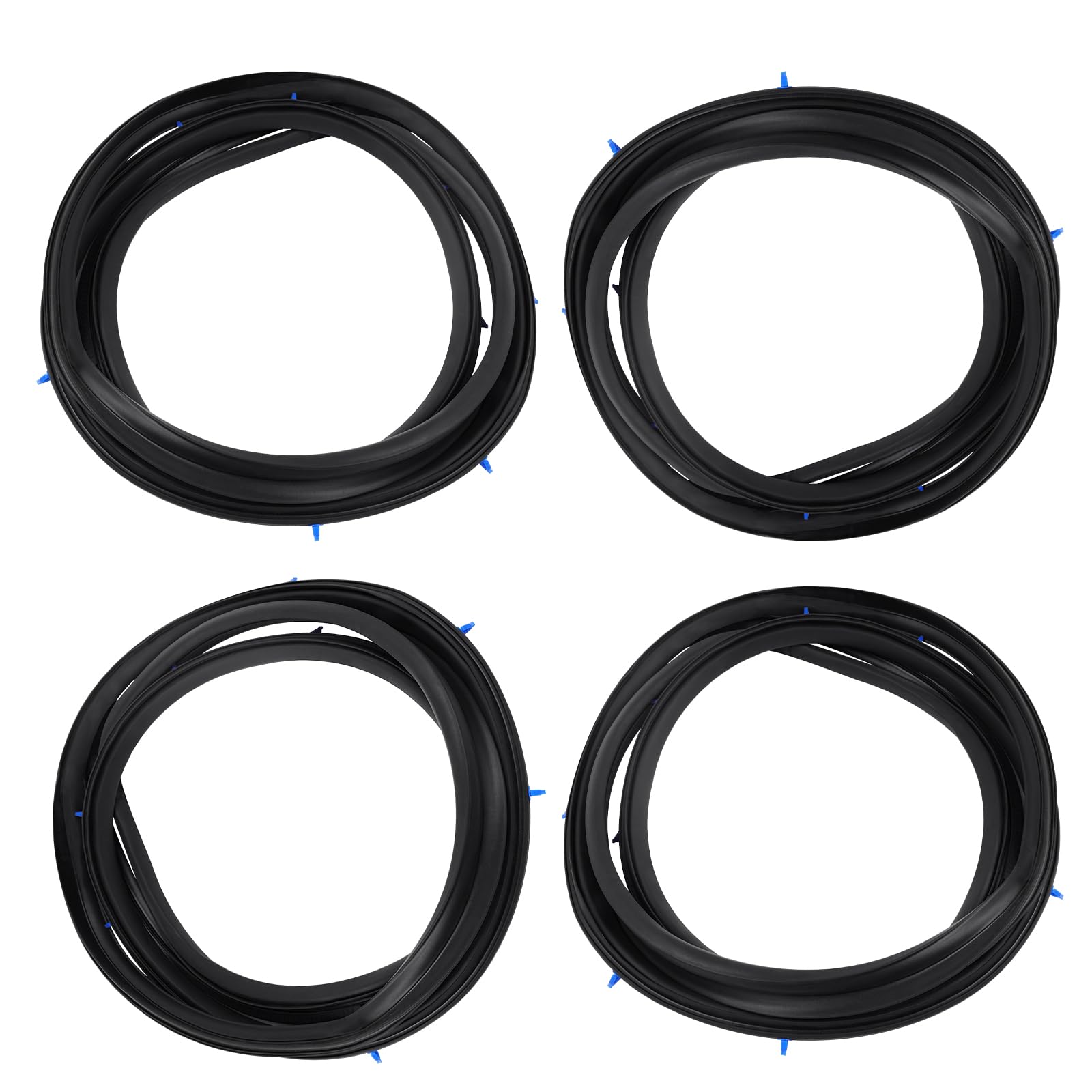 Photo 1 of YBDDZH Door Weather Strip Rubber Seals Kit Compatible with 2012-2015 Civic 4 Door Sedan? Repklace OE 72350-TR0-A01 72310-TR0-A01 72850-TR0-A01 72810-TR0-A01 Set of 4
