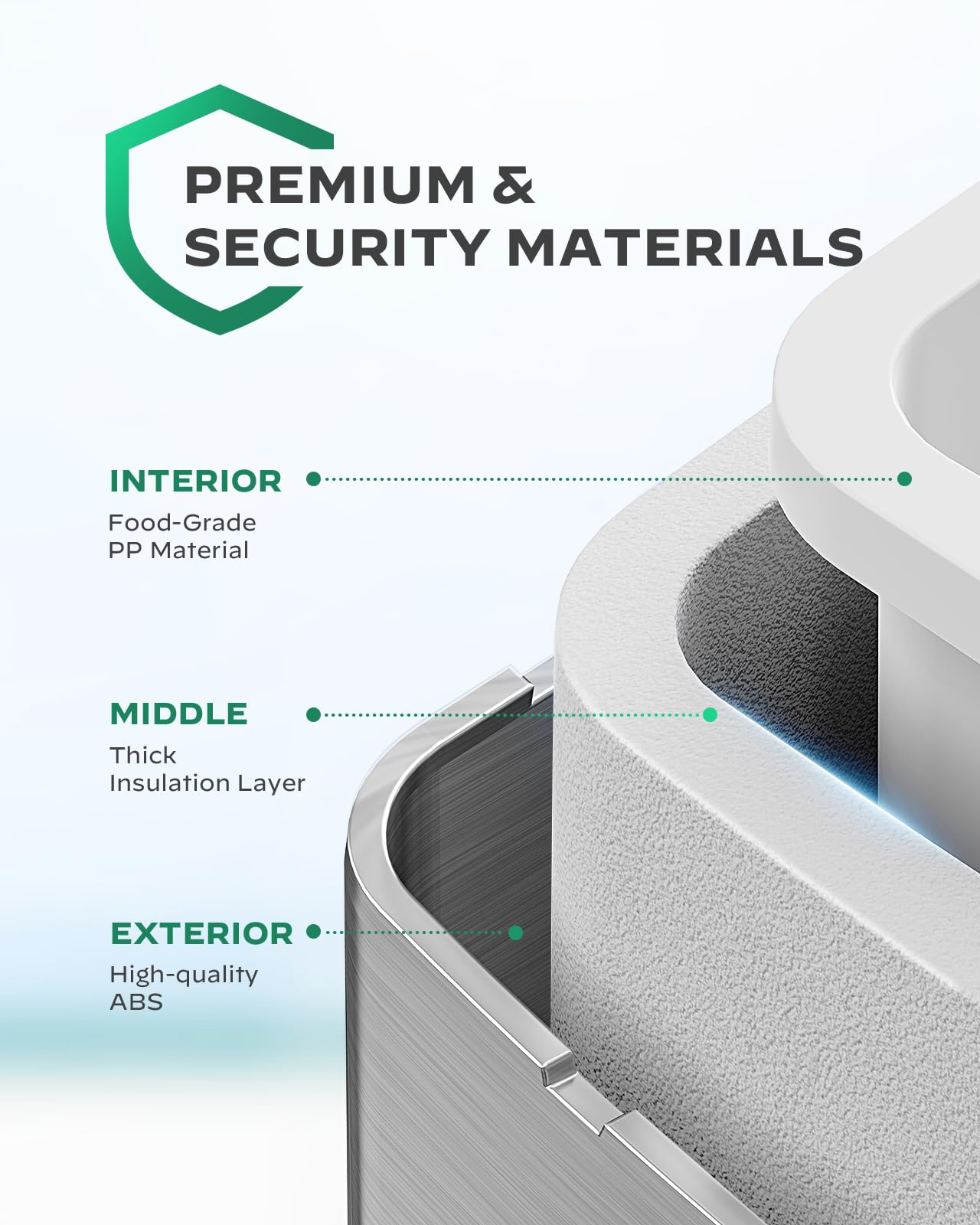 Silonn Countertop Ice Maker - 9 Cubes Ready in 6 Mins, 26lbs in 24Hrs, Portable Ice Machine with Self-Cleaning, 2 Sizes of Bullet Ice for Home/Kitchen/Party/RV, Stainless Steel