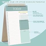 Thboxes 2 Pack Undated A5 To Do List Notepad Spiral Planner 104 Pages view 4