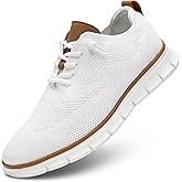 Men's Oxfords Business Shoes Fashion Mesh Casual Dress Walking Sneakers Comfortable Lightweight Soft Sole