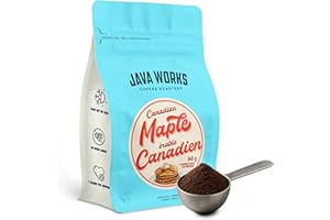 Java Works Coffee Canadian Maple Flavoured Coffee *Ground*, 340 Grams