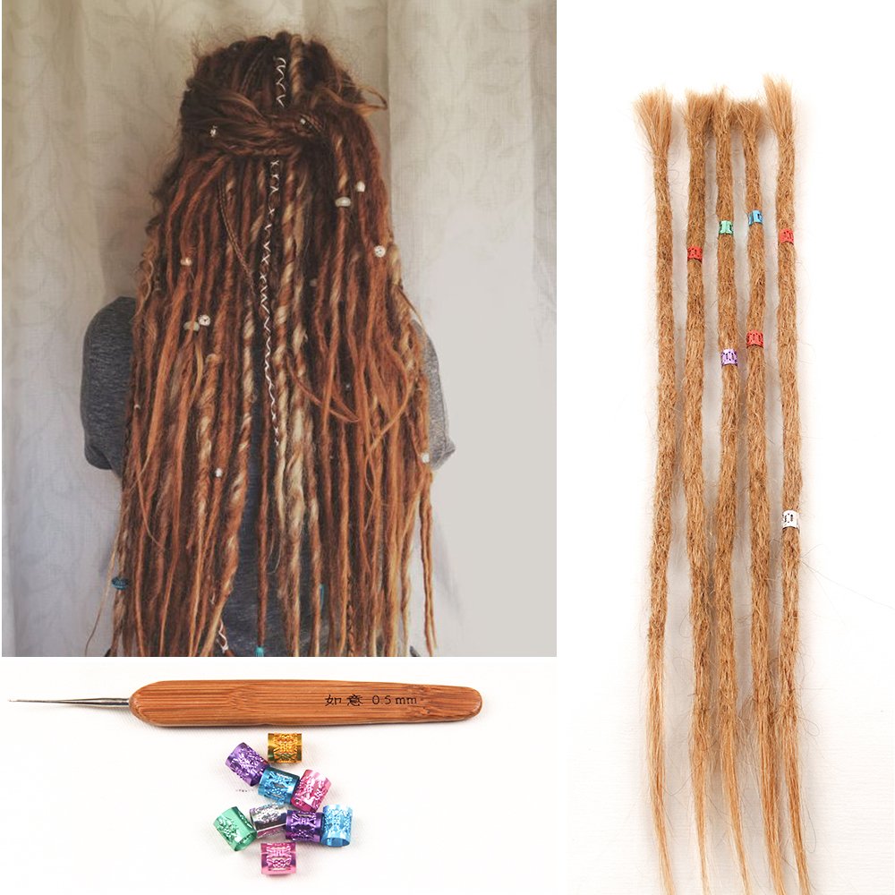 human hair dread extensions