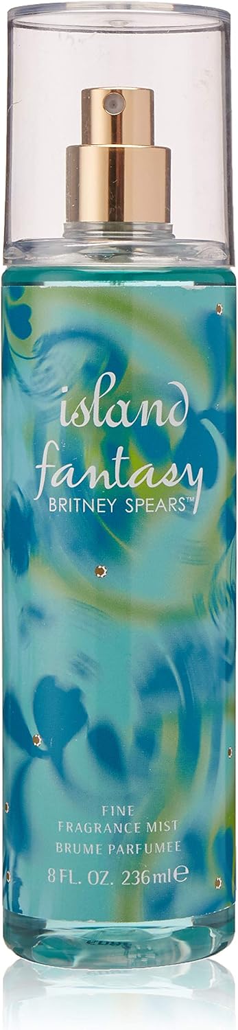 Britney Spears Island Fantasy Body Mist for Her 235 ml, BLUE, 236 ml (Pack of 1)