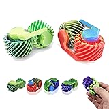 2Pcs 3D Printed Fidget Toys for Adults,Mini Finger