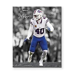 B.B.F MAKE American Football Sports Canvas Wall Art
