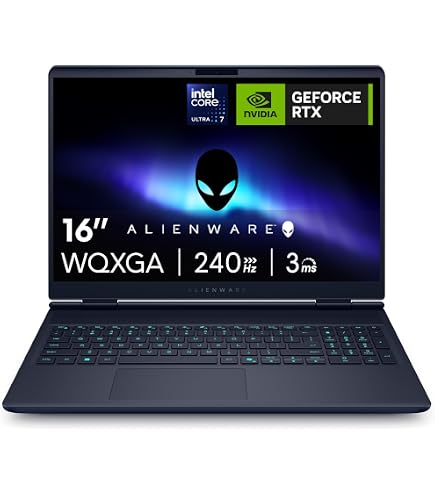 Amazon.com: Dell Alienware 16 Aurora Gaming Laptop, Intel 7-240H