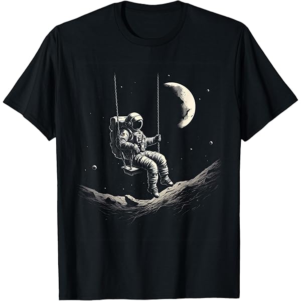 トップス PHENOMENON Crescent Moon Graphic T Shirt Drippy Crescent Moon T-Shirt – Two Suns Clothing