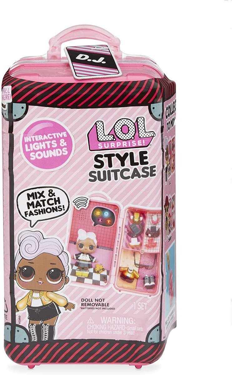 L.O.L Surprise! 560432 L.O.L Style Suitcase D.J. Interactive Surprise