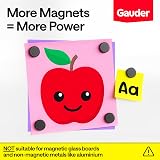GAUDER Magnets for Whiteboard, Fridge & Notice Board – 62 Pieces 18x5 mm view 3