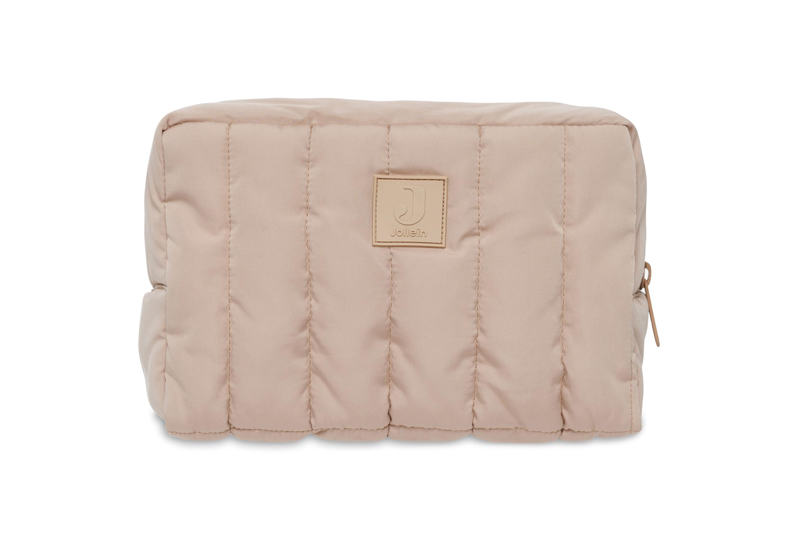 Jollein Puffed Nappy Bag, Biscuit, 21x9x14,5 cm, Puffed Nappy Bag/Cosmetic Bag/Organiser