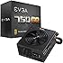 EVGA 750 GQ, 80+ GOLD 750W, Semi Modular, EVGA ECO Mode, Power Supply 210-GQ-0750-V3