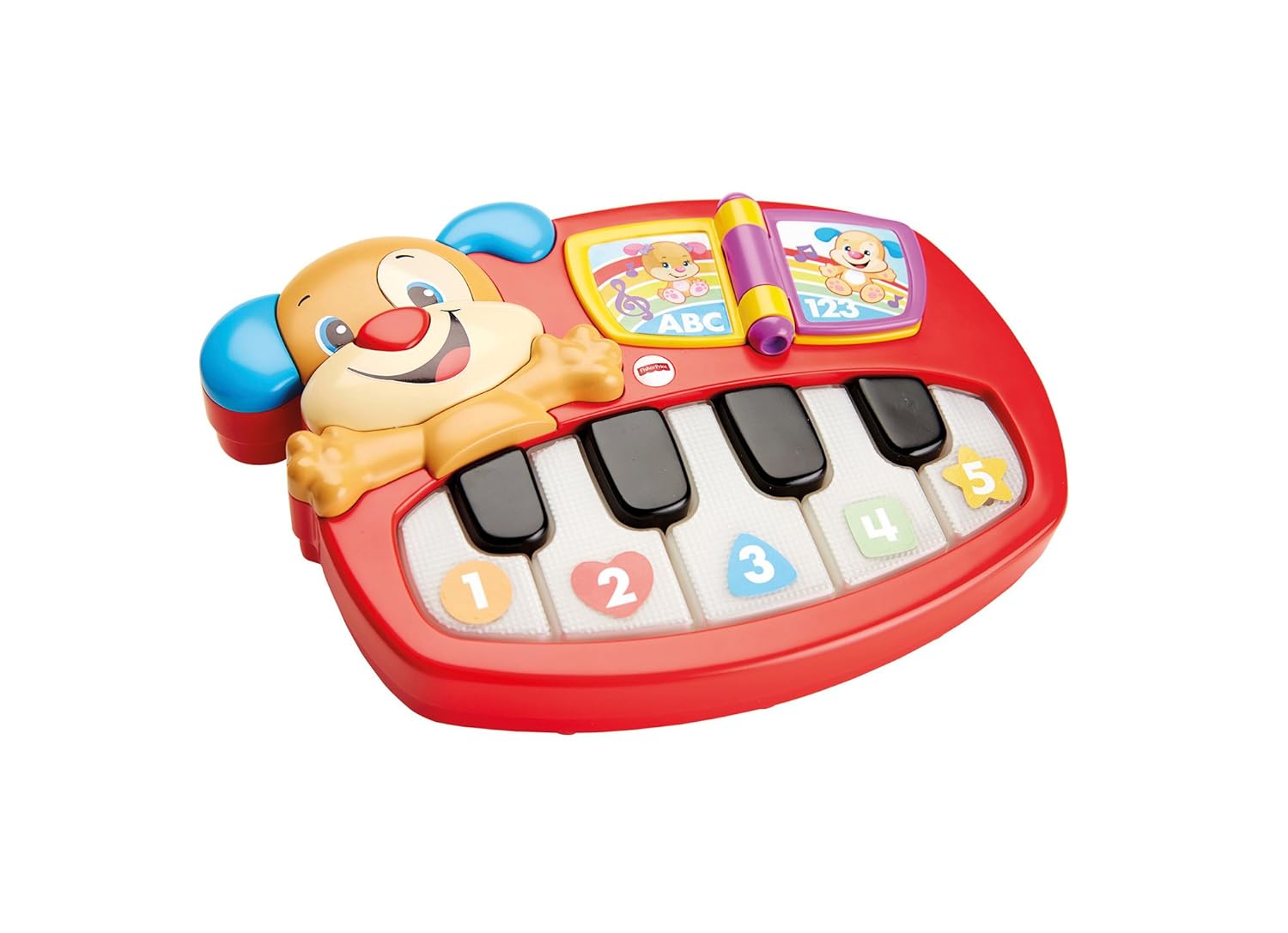 Fisher Price Piano perrito para aprendizaje Mattel DLD